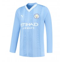 Pánský Fotbalový dres Manchester City Jack Grealish #10 2023-24 Domácí Dlouhý Rukáv